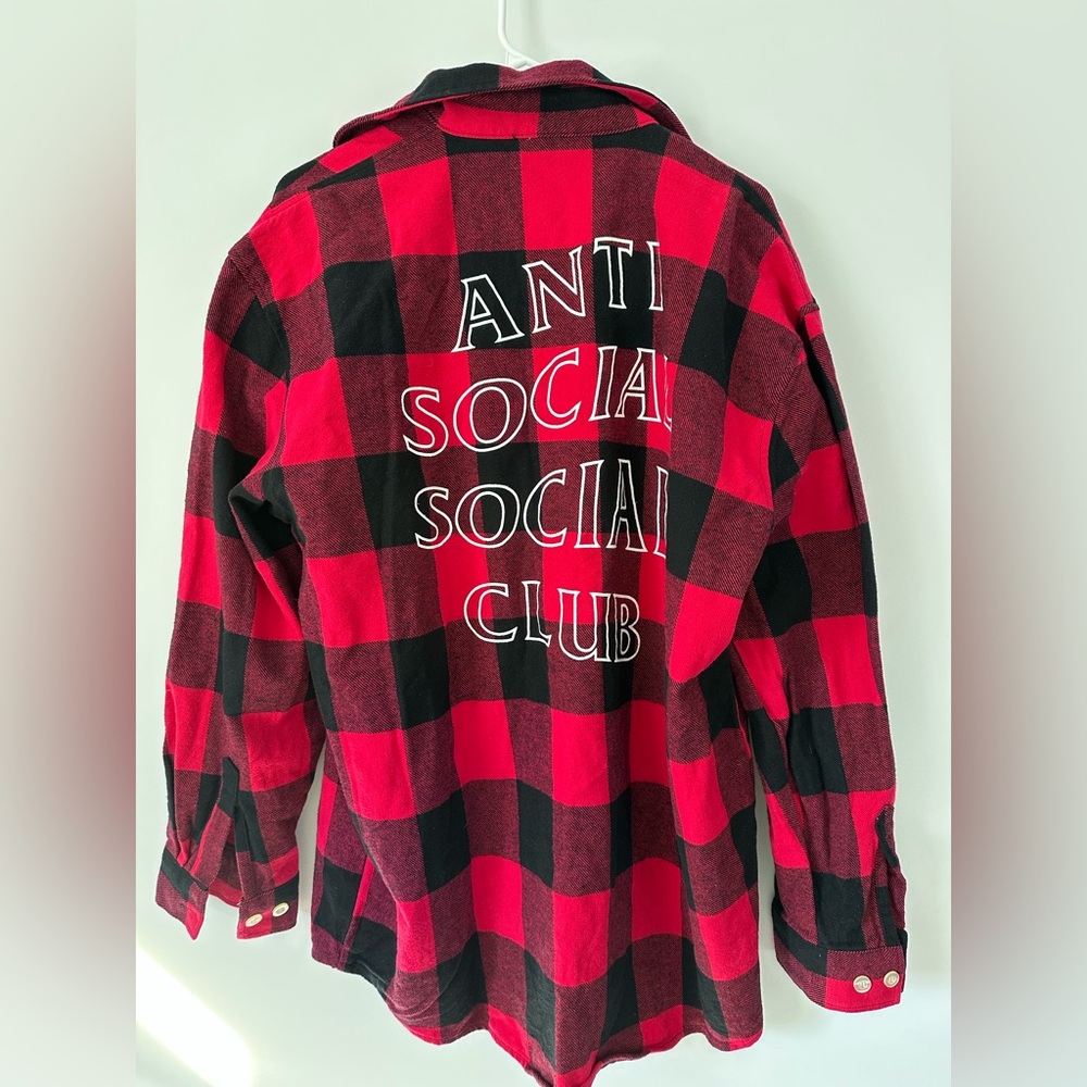 Anti Social Social Club flannel shirt